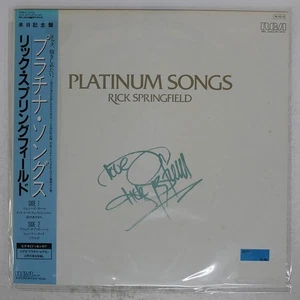 RICK SPRINGFIELD PLATINUM SONGS RCA RPL3043 Japan VINYL LP - Picture 1 of 1