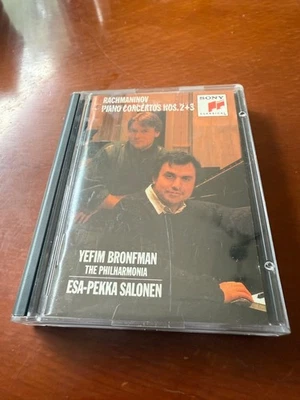 Rare Yefim Bronfman Minidisc - Rachmaninov Piano Concertos 2 + 3 - Image 1 of 4