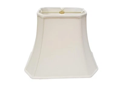Royal Designs Rectangle Cut Corner Lamp Shade - Eggshell - (6 x 8) x (9 x 14)... - Image 1 of 4