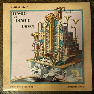 Tower Of Power Direct Sheffield Lab 17 Vinyl LP Orig LE Record VG++ - Picture 1 of 5