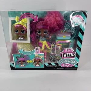 LOL Surprise Tweens Surprise Swap Curls-2-Crimps Cora Doll 20 Surprises New - Picture 1 of 12