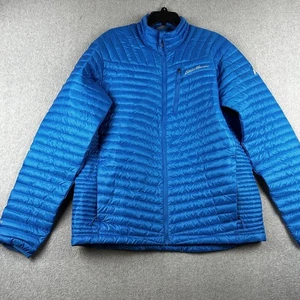 Eddie Bauer Jacket Mens Tall Large First Ascent EB800 Down Puffer Lightweight - Picture 1 of 10