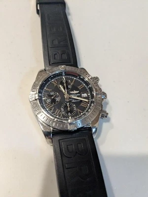 Breitling Chronomat Evolution Watch Automatic Chronograph MenS Steel Watch - image 1 of 4