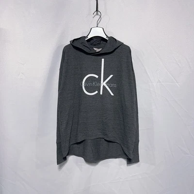 Calvin Klein Jeans Women’s Pullover Long Sleeve Hoodie Sweatshirt Black Logo - Image 1 of 4