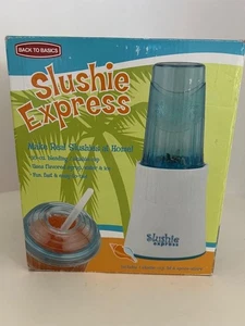 BACK TO BASICS SLUSHIE EXPRESS 16 UNZEN EINZELPORTION MIXER - NEU IM KARTON! - Bild 1 von 3