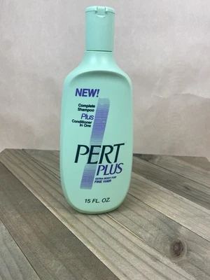 Vintage Pert Plus Shampoo Plus Conditioner Extra Body For Fine Hair 15 FL OZ - Image 1 of 4
