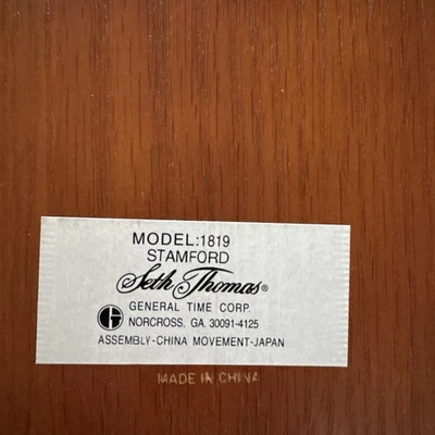 Seth Thomas Medbury  - Image 1 of 4