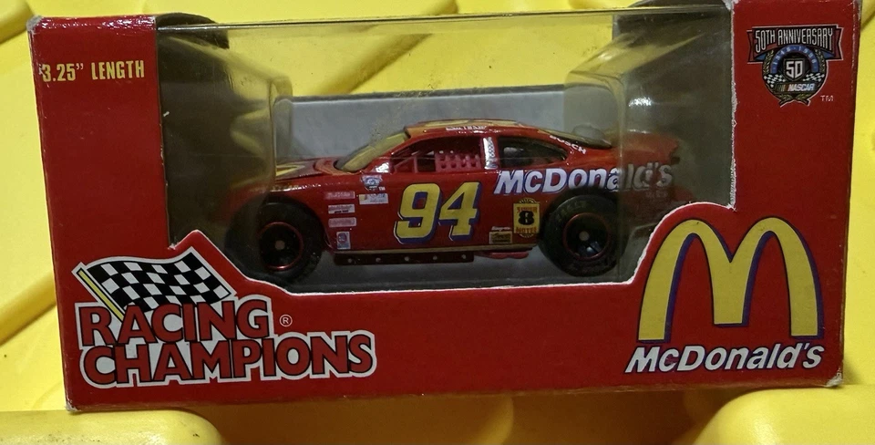 Racing Champions NASCAR 1:64 50 Aniversario MCDONALD'S BILL ELLIOTT  Foto 1 de 1