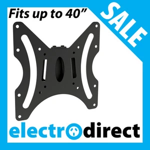 LCD LED FIXED TV WALL MOUNT BRACKET TELEVISION Fits from 10 to 42 inch TV's - Picture 1 of 3