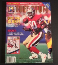 Tuff Stuff Magazine November 1994 Jerry Rice Cover Vintage Sports Memoralbila