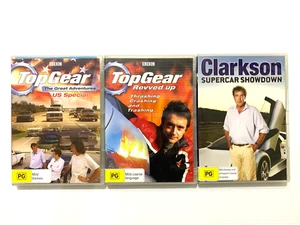Top Gear DVD Specials Bundle PAL Region 4 Clarkson Hammond May LIKE NEW - Picture 1 of 6