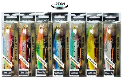 Shimano Nessa HIRAME MINNOW HOT SAND 135S Fischköder,Hard Bait ,See Barsch,Jdm - Bild 1 von 4