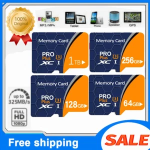 128GB 256GB 1TB For Micro SD Card Memory Card TFCard Free Adapter High Speed lot - Picture 1 of 21