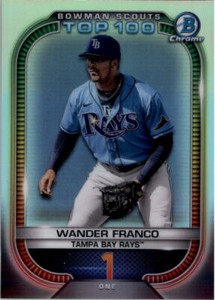 2021 Bowman Chrome Scouts Top 100 Refractors Baseball Card Pick