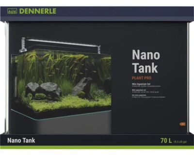 Aquarium DENNERLE Nano Tank Plant Pro 70 L, LED Beleuchtung Chihiros A II 501 in