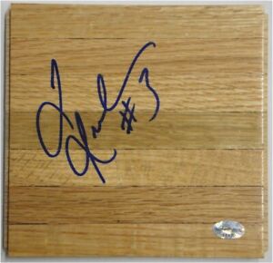 Quentin Richardson Hand Signed Piece of Wood Floorboard Los Angeles Clippers