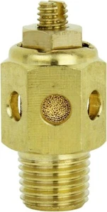 Milton 1087-4HF Speed Control Exhaust Muffler High Flow 1/4” NPT - Bundle Of 5 - Picture 1 of 5