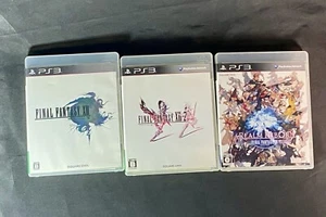 Lot3 PS3 Final Fantasy : XIII & XIII-2 & XIV Online Shinsei Eorzea - Japan Game. - Picture 1 of 24