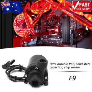 F9 12V Water Pump Molex 4 Pin Connector for PC CPU Water Cooling System 9W G1/4 - Photo 1/12