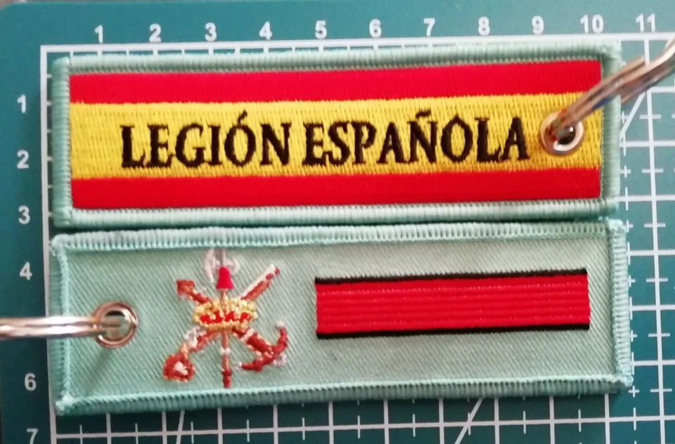 Llavero bordado LEGIÓN ESPAÑOLA CABALLERO LEGIONARIO Ejército de Tierra España - Imagen 1 de 1
