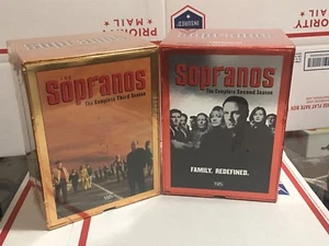 Die Sopranos Die komplette zweite und dritte Staffel (VHS, 2001, 5-Band-Set) HBO - Bild 1 von 6