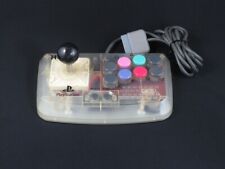 Tested HORI COMPACT JOYSTICK HPS-29 Controller Clear Play Station PS1 Japan 1