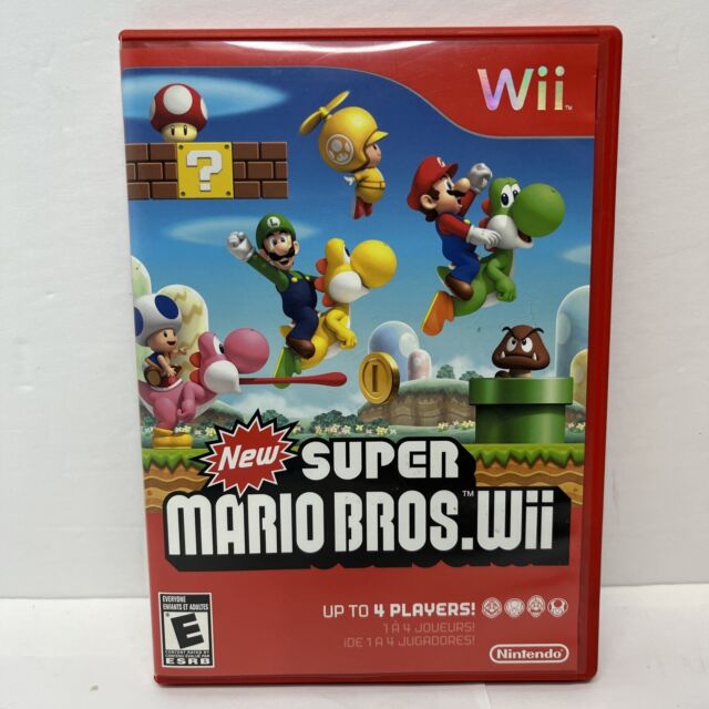 Jogo New Super Mario Bros - Wii - Sebo dos Games - 10 anos!