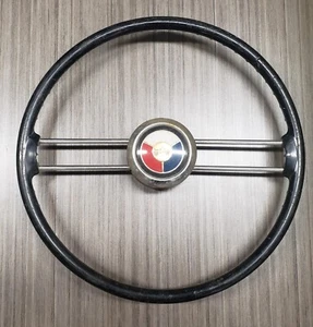 Vintage Car Steering Wheel 1953 Buick 1950s 18" Diameter Approx - Picture 1 of 7