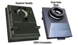 Filtro ovalado Hepa lavable diseñado para adaptarse a los modelos de aspiradora Rainbow Rexair serie E2 - Imagen 1 de 4
