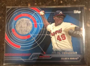 2014 Topps Game Used Memorabilia #TR-JT ⚾️ Julio Teheran ⚾️ Atlanta Braves - Picture 1 of 2