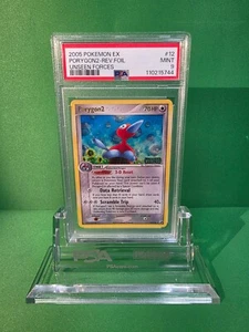 POKEMON 2005 EX UNSEEN FORCES PORYGON2 REVERSE FOIL 12/115 PSA 9 - Picture 1 of 2