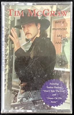 Tim McGraw - Not A Moment Too Soon Cassette Tape - Image 1 of 3