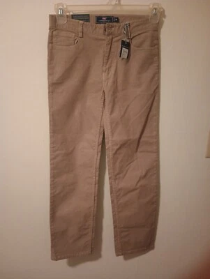 Pantalones de vestir de pana para niño VINEYARD VINES NUEVOS CON ETIQUETAS TALLA 14-beige Foto 1 de 4