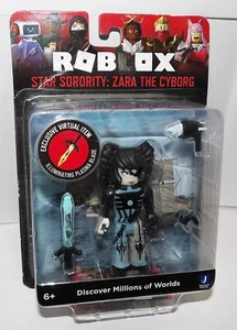 Roblox STAR SORORITY: ZARA THE CYBORG 3"Figure w/Exclusive Virtual Code - Picture 1 of 9