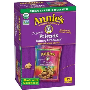 Annie'S Homegrown Organic Honey Bunny Grahams Snack Packs (Pack Of 1) - Picture 1 of 4