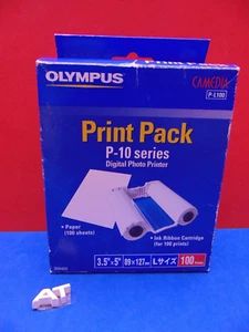 Olympus Camedia P-L100 P-10 Series Print Pack 100 Prints 3.5 x 5" New & Sealed - Picture 1 of 6