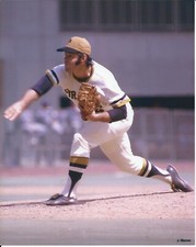 NELSON BRILES PITTSBURGH PIRATES 1971 WORLD SERIES COLOR 8X10