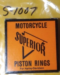 Harley-Davidson NOS 55 und höher FLH Kolbenring Satz 070 über P11228R 070 S1007 - Bild 1 von 11
