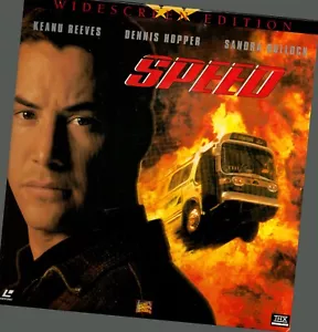 Speed Widescreen Edition (Laserdisc, 1994) Keanu Reeves Sandra Bullock - Picture 1 of 2