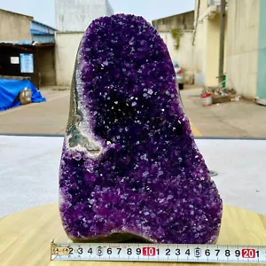 15,8 Pfund natürlicher Amethyst Höhle Quarz Kristall Cluster Mineral Probe Heilung - Bild 1 von 13