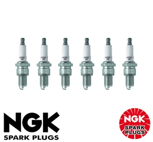 6 x NGK SPARK PLUGS - for Ford Maverick DA 4.2L 6 Cyl (TB42) 11/1991 to 1993 - Picture 1 of 1