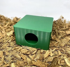 Reptile Square Humid Dig Box Enclosure Decor Gecko Reptile Tank Accessories - Picture 1 of 8