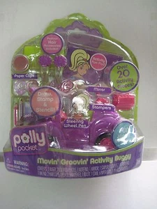 NUOVO Polly Pocket Movin Groovin Activity Buggy - Foto 1 di 1