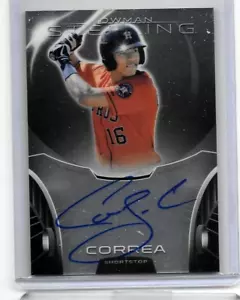 CARLOS CINGHIA 2013 BOWMAN STERLING PROSPECT PROFILO ROOKIE AUTOGRAFO CERTIFICATO - Foto 1 di 1