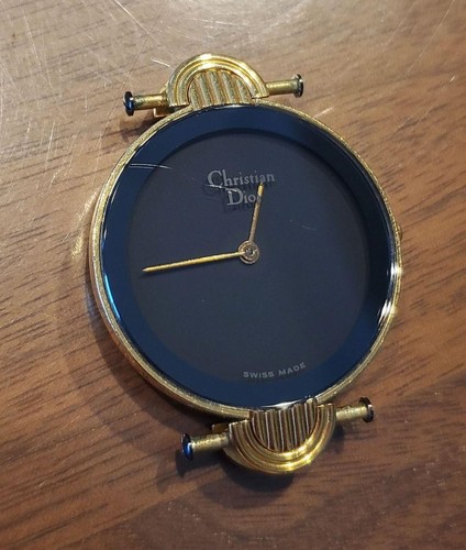 Orologio Christian Dior 3033 Quarzo Vintage Usatoonante Fun Contura