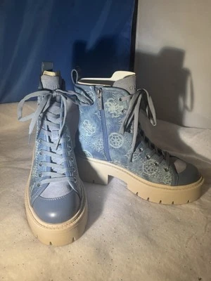 GUESS女式战斗牛仔靴  — 第 1/3 张图片