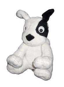 Mervyns Sprockets Black White Puppy Dog Plush Red Collar Stuffed Animal - Picture 1 of 4