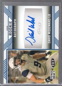 2020 Sage Hit Rookie Auto Blue David Woodward #A53 Auto - Picture 1 of 2