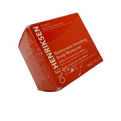 Ole Henriksen Beamcream Crema Hidratante Corporal Suavizante Mini Tarro 1.7 OZ Nuevo En Caja Foto 1 de 4