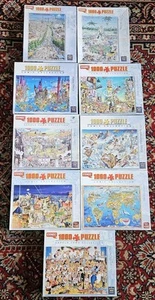 8X JOBLOT King Comic Collection 1000 Piece Jigsaw Puzzles +1 -GT37R - Picture 1 of 16